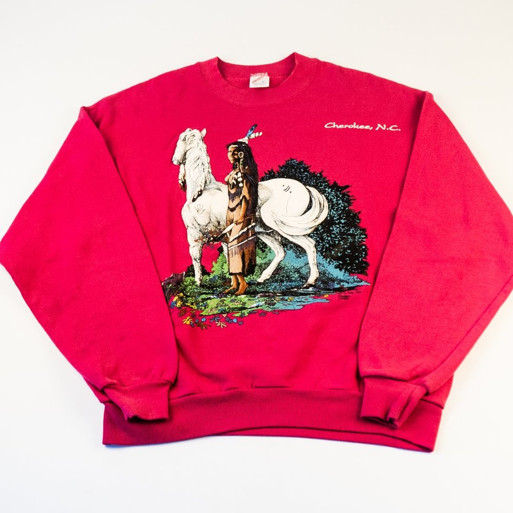 Vintage Cherokee NC Crewneck Sweatshirt